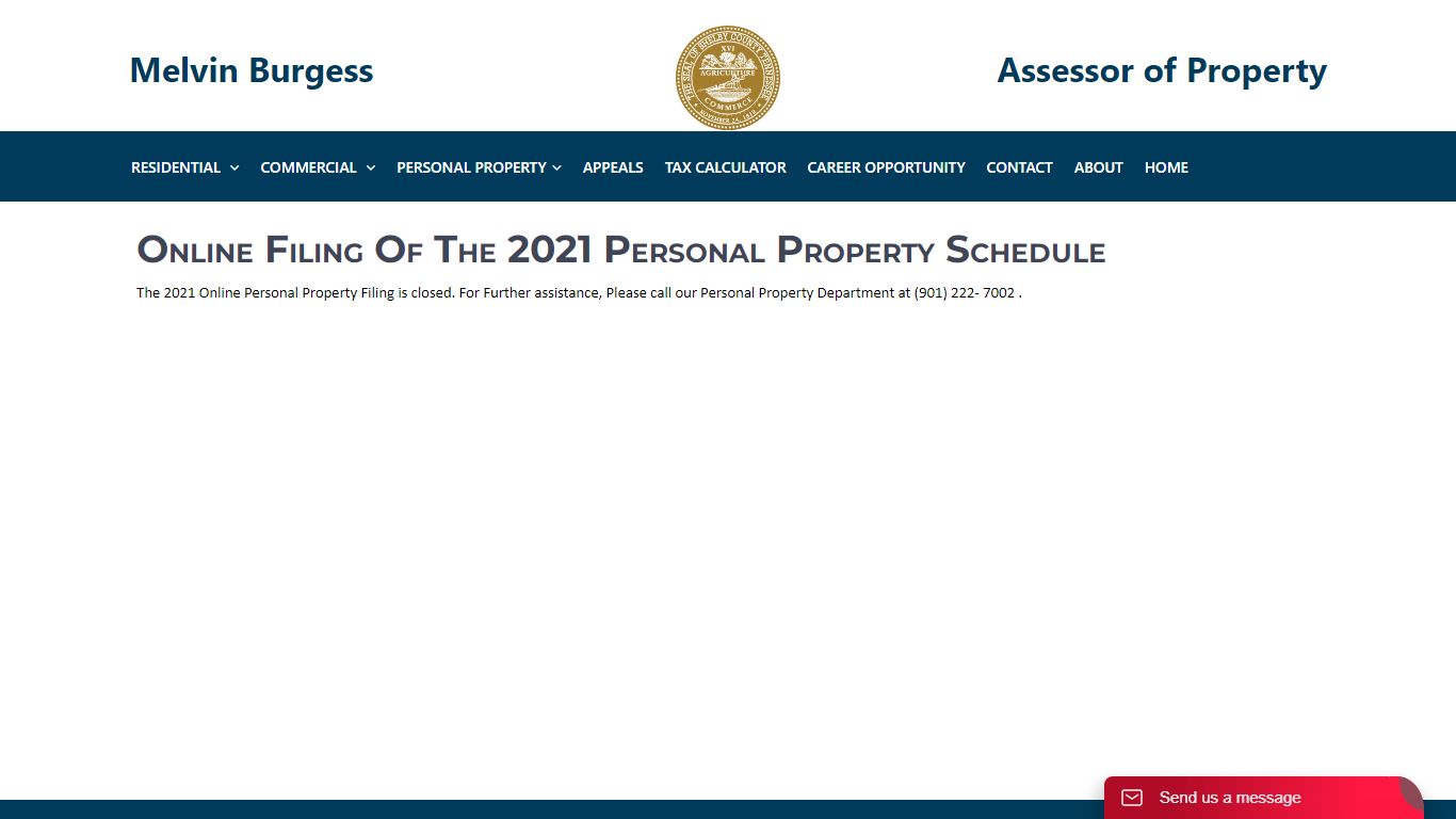 Assessor of Property, Shelby County TN